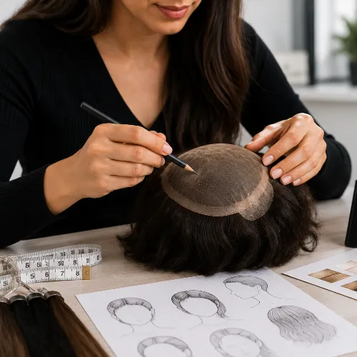 Custom Hair Wig Design