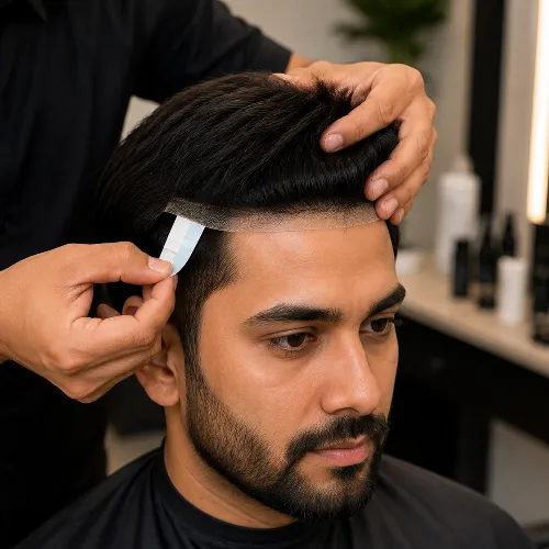 Temporary Hair Wig Fixing