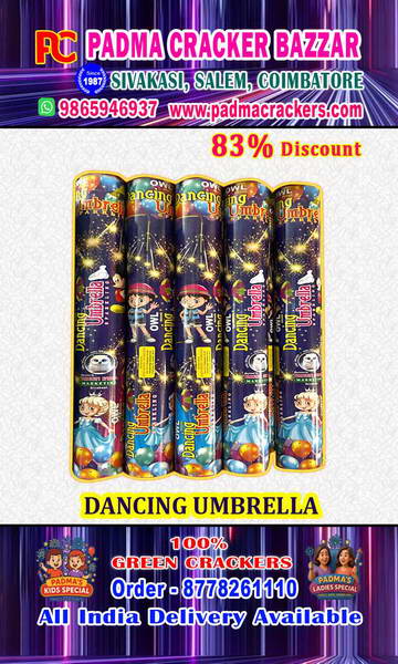 DANCING UMBRELLA SPARKLER