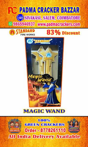 MAGIC WAND (2 PC) - COLOR CANDLE