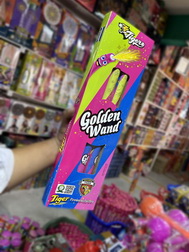 GOLDEN WAND (2 PC) - GOLD EMIT CANDLE