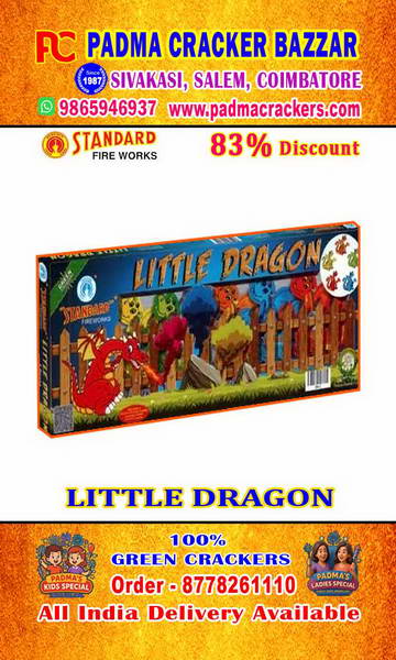 LITTLE DRAGON- MULTICOLOR(5PC)