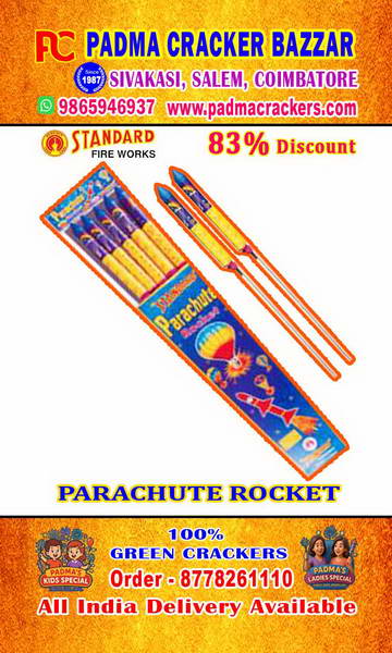 PARACHUTE ROCKET ( 5 PCS )