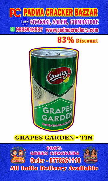 GRAPHS GARDEN- TIN FOUNTAIN