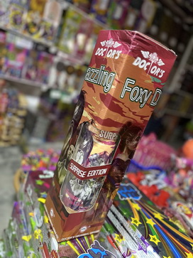 6" FOXY DAZZLING -MEGA SKY BALLS