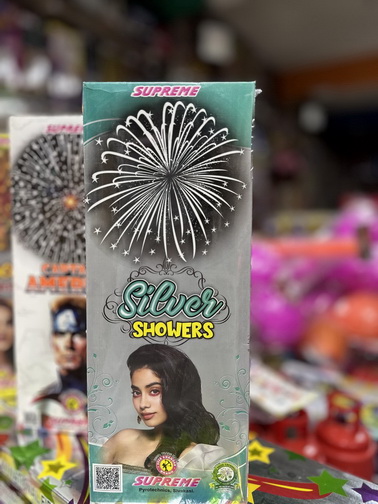 2 ½”SILVER SHOWER (2PC)