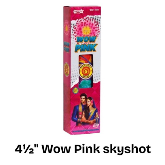 4" WOW PINK