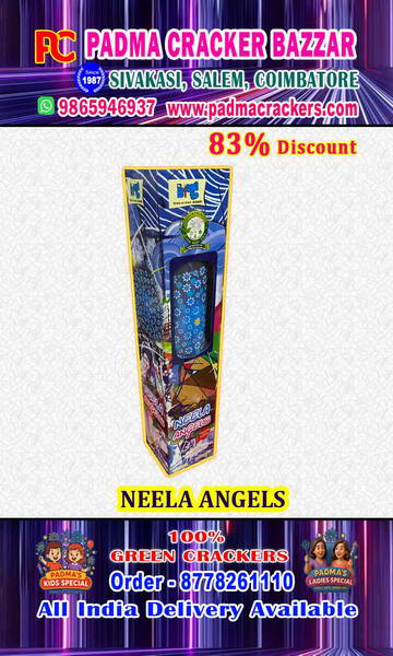 3 ½ NEELA ANGELS -BLUE (1PC)