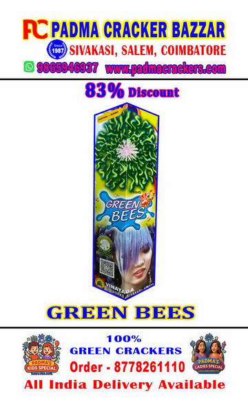 3 ½” GREEN BEE(2PC)