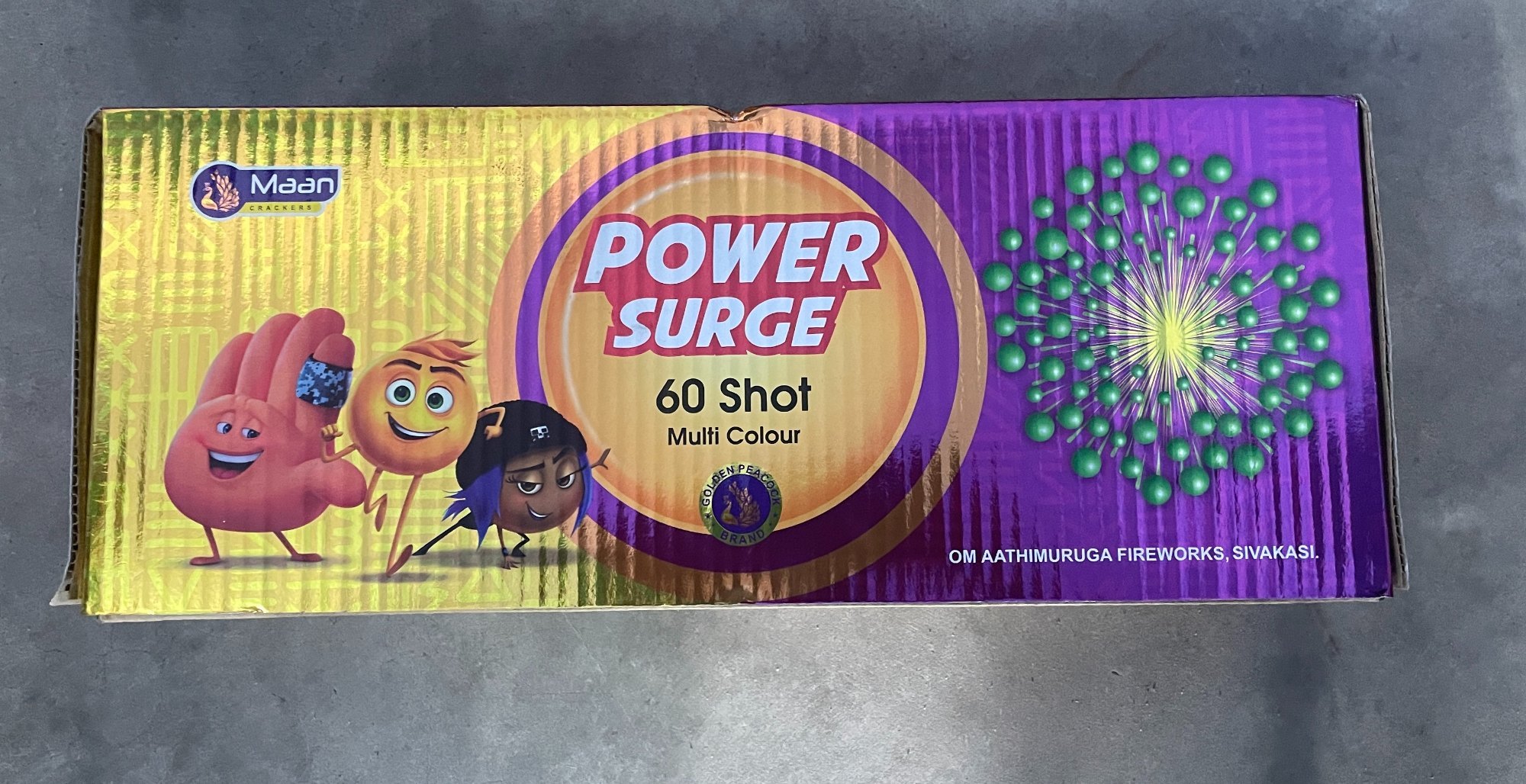 60 SHOT MULTI-COLOR SHOT