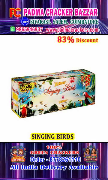SINGING BIRD 100 SHOT MUSIC