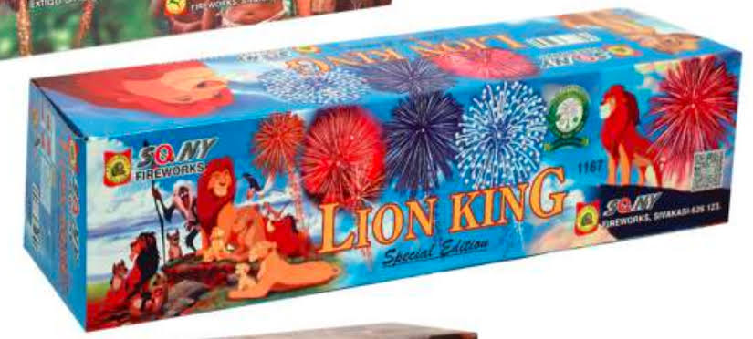 LION KING - 25 MULTI CRACKLING