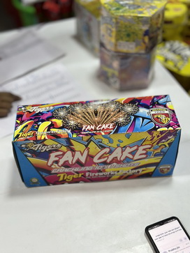 CRACKLING - FAN CAKE -10 * 1