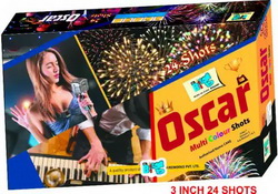 OSCAR - 3 1/2 " - 24 TIMES MEGA DISPLAY &CRACKLING