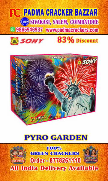 PYRO GARDEN -50 MULTI-COLOR GRAND DISPLAY