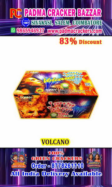 VOLCANO 12*15 V-SHAPE MULTICOLOUR