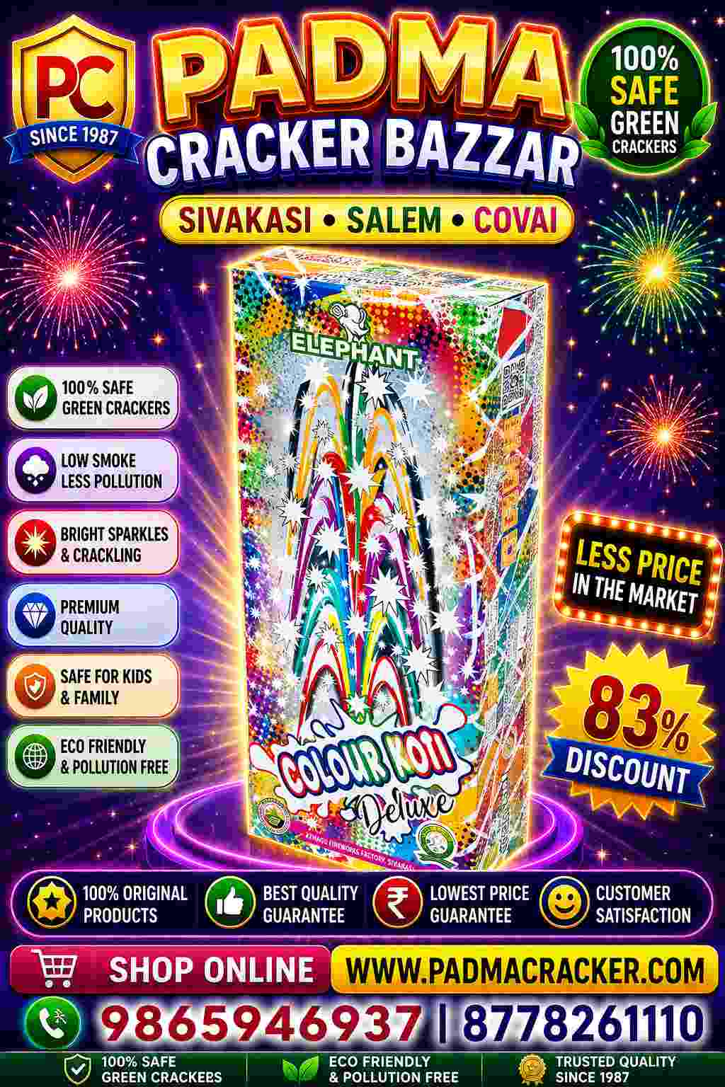 COLOR KOTI DELUXE - UV(10PC)