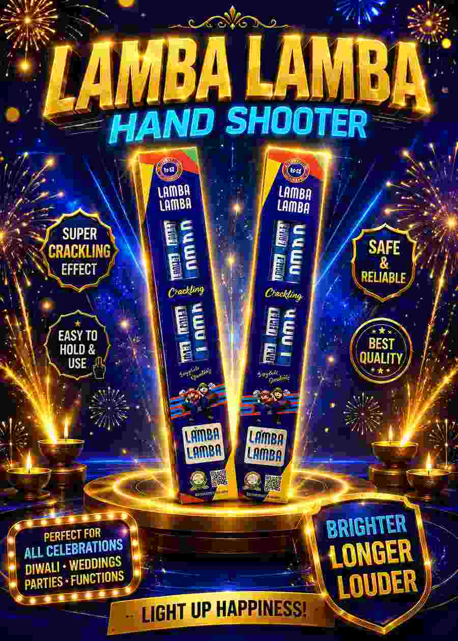 LAMBA LAMBA- HAND SHOOTER CRACKLING (2pc)
