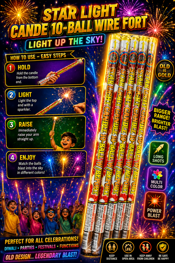12 SHOT MEGA-ROMAN CANDLE
