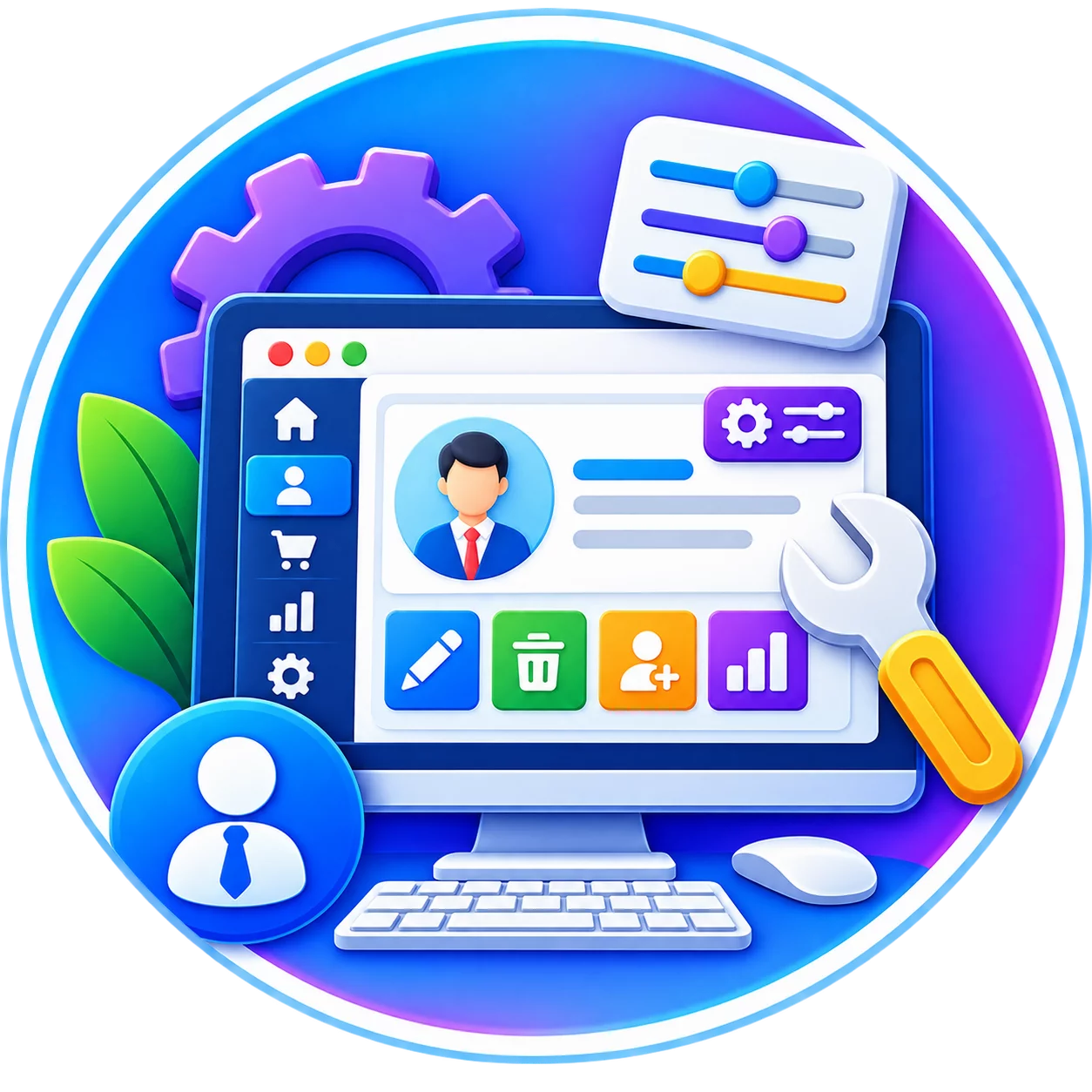 Customized Admin Panel