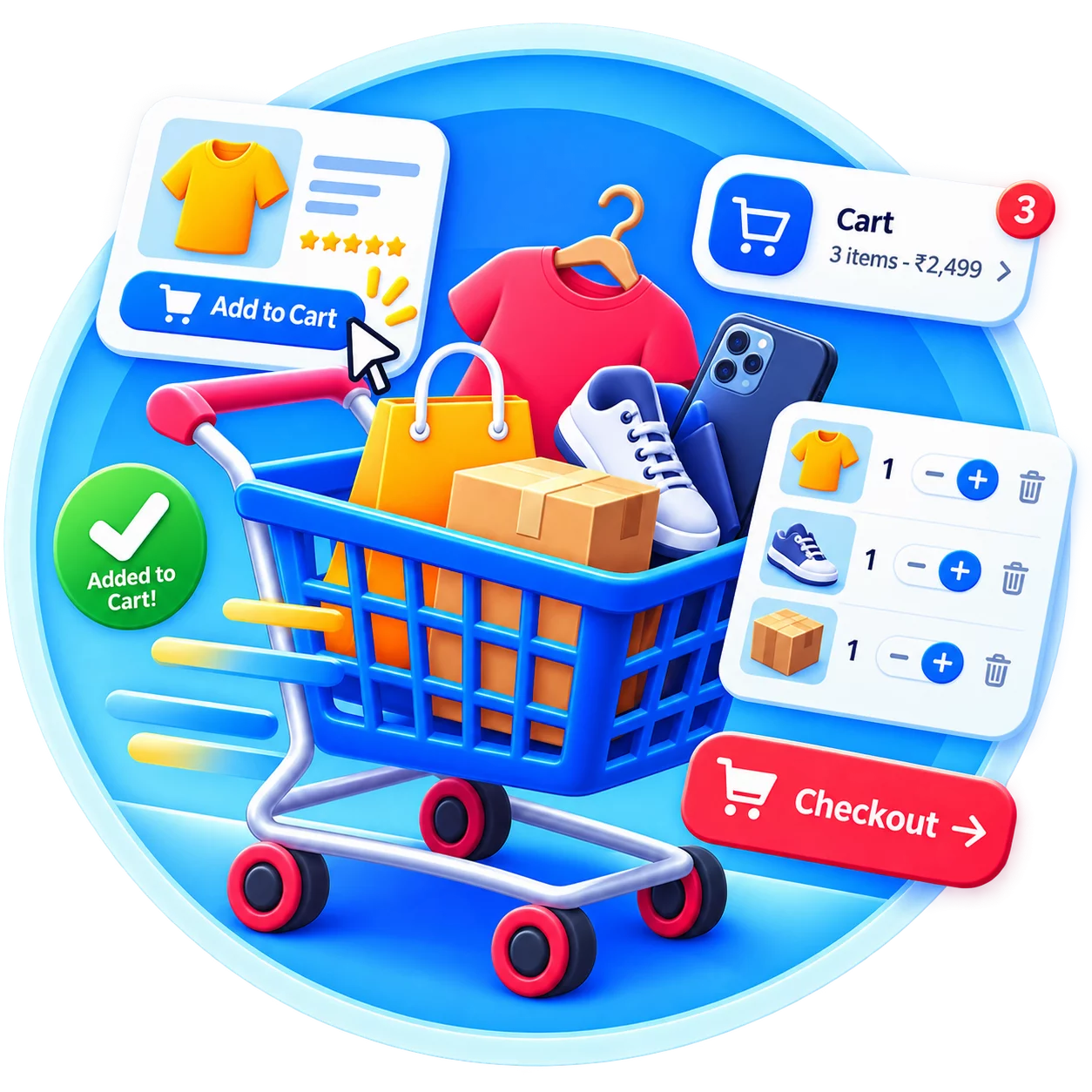 Dynamic Shopping Cart