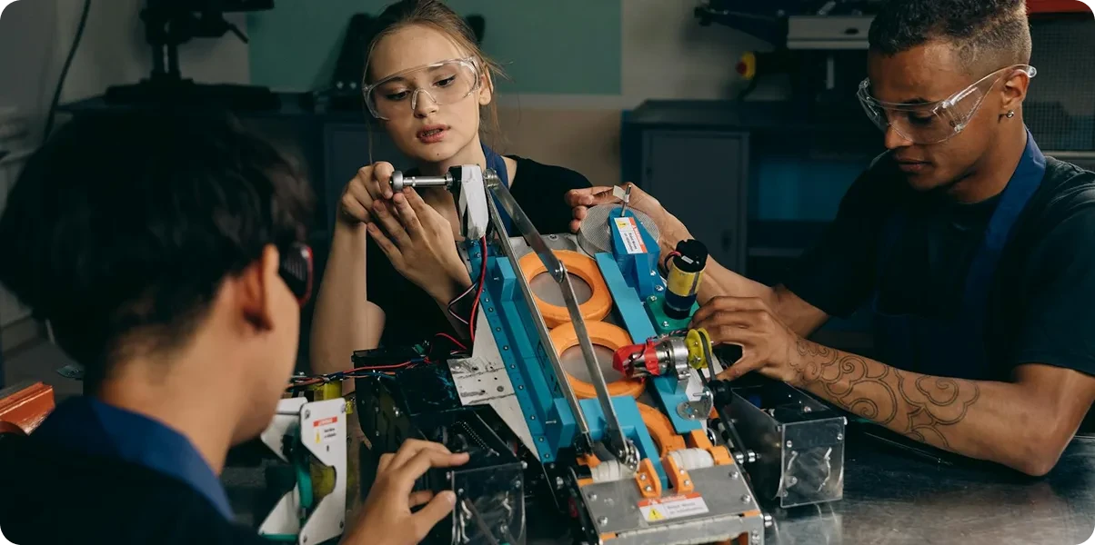 Team Robotics Builds Intelligent Machines That Think, Act, and Adapt.